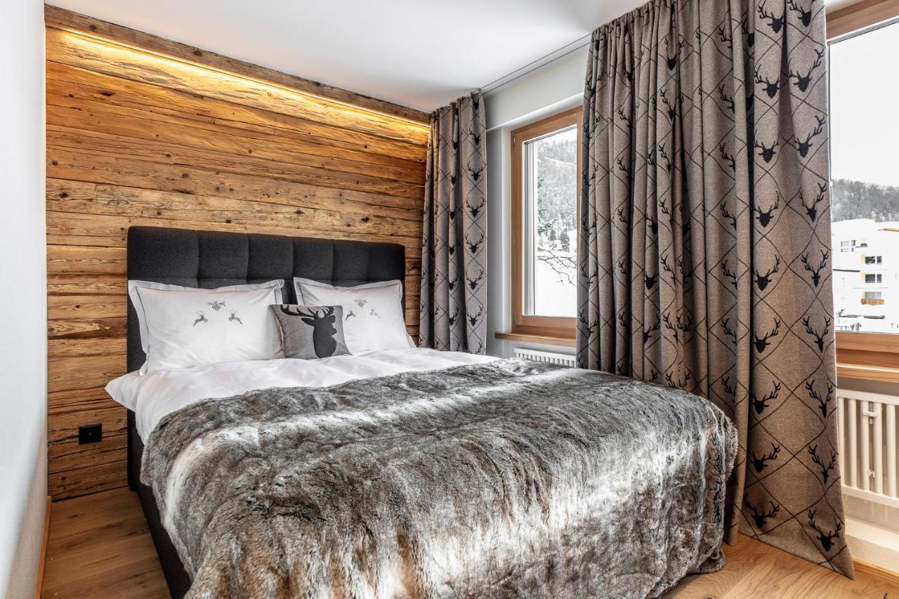 Unique Alpic Style Apartment In The Heart Of Davos Exterior foto
