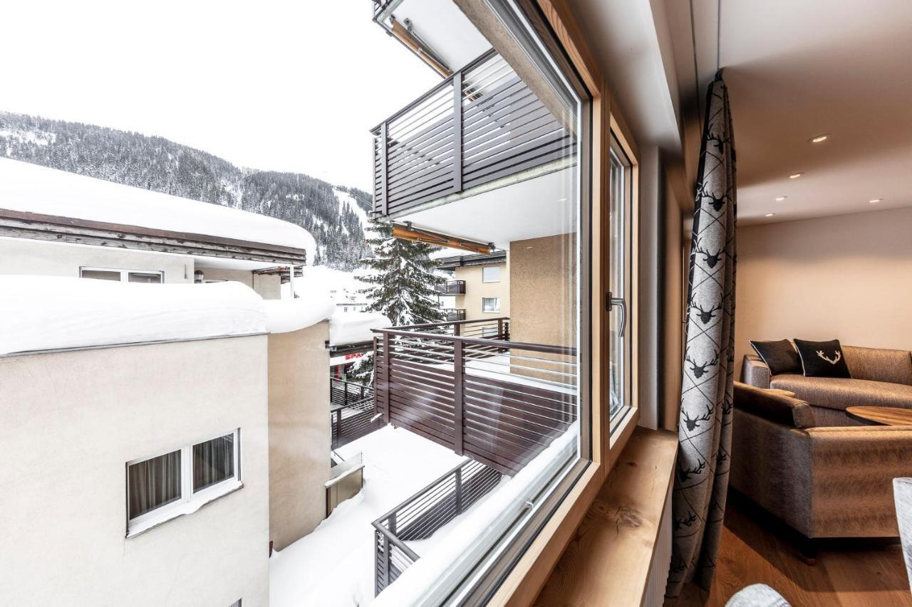Unique Alpic Style Apartment In The Heart Of Davos Exterior foto